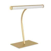 LED-TISCHLEUCHTE RICCIONE 30/19/39,5 cm   - Messingfarben, KONVENTIONELL, Metall (30/19/39,5cm) - Eglo