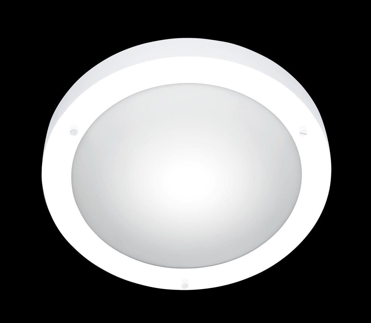 BADEZIMMER-DECKENLEUCHTE  31,5/8,0 cm    - Weiss, Basics, Glas/Metall (31,5/8,0cm) - Trio Leuchten
