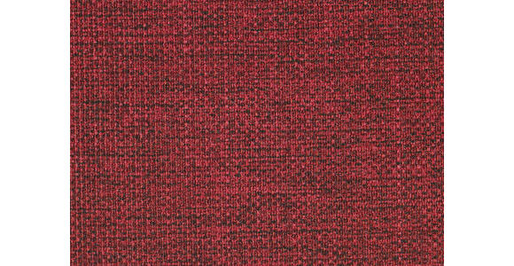 LIEGE in Webstoff Rot  - Rot/Schwarz, Design, Textil/Metall (200/90/88cm) - Dieter Knoll