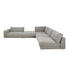 WOHNLANDSCHAFT in Textil Grau - Grau, Design, Textil (365/322cm) - Pure Home Lifestyle WOHNLANDSCHAFT in Textil Grau - Grau, Design, Textil (365/322cm) - Pure Home Lifestyle