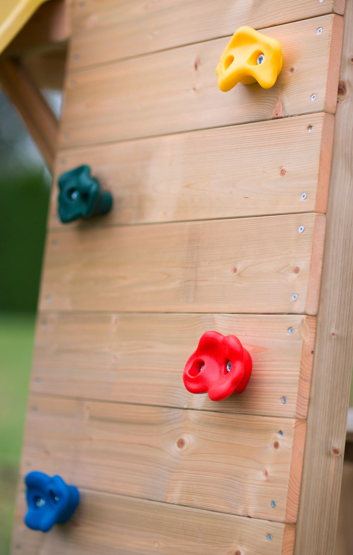 SPIELTURM 270/270/280 cm  - Gelb/Naturfarben, KONVENTIONELL, Holz (270/270/280cm)