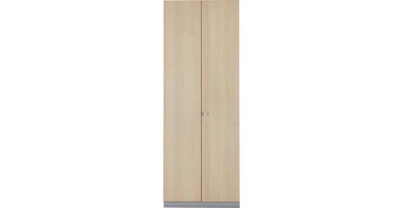 AKTENSCHRANK 80/215,6/42 cm  - Eichefarben/Graphitfarben, KONVENTIONELL, Holzwerkstoff (80/215,6/42cm) - Venda