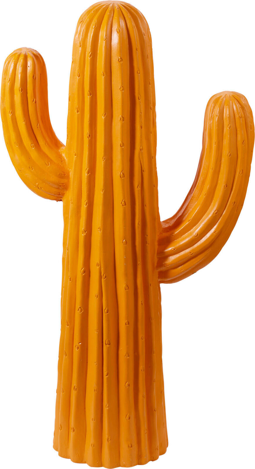 DEKOKAKTUS - Orange, Design, Metall (20/77/42cm)