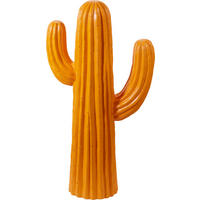 DEKOKAKTUS - Orange, Design, Metall (20/77/42cm)