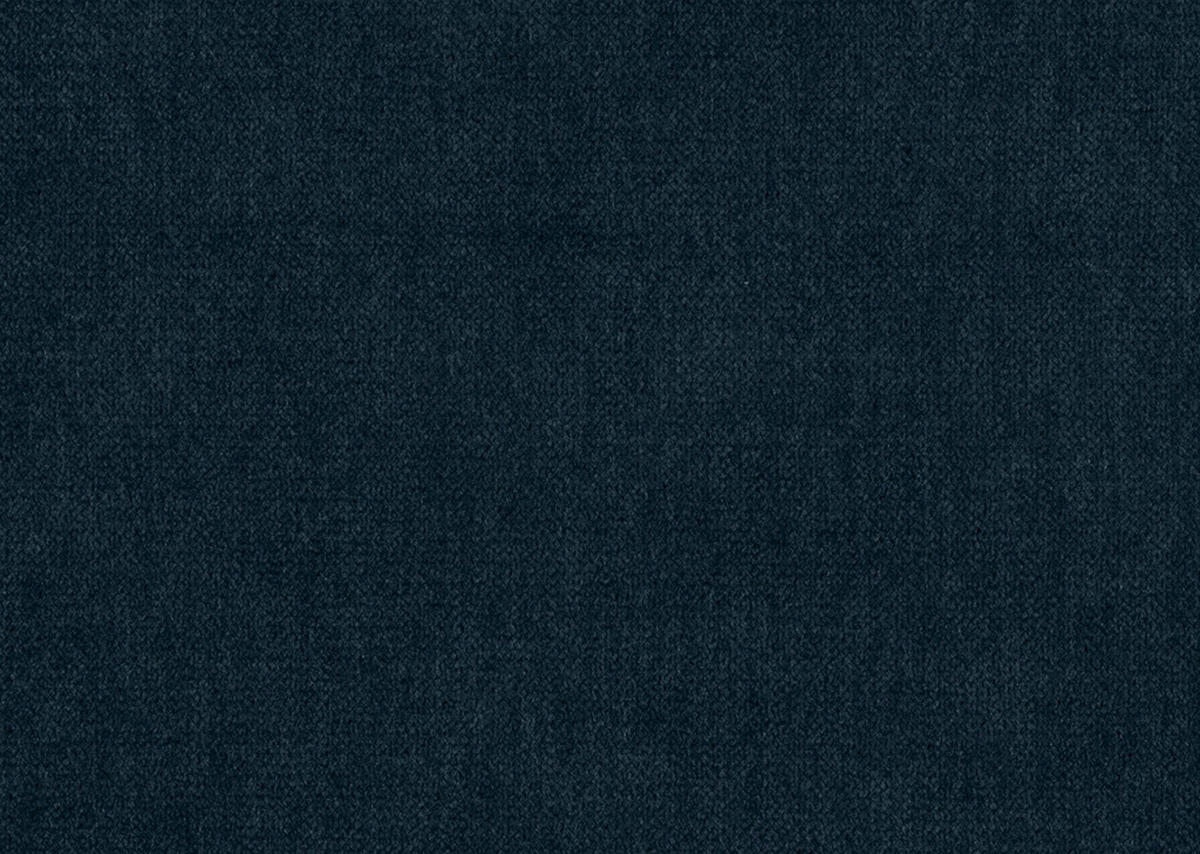 ECKSOFA in Flachgewebe Dunkelblau  261/203 cm  - Eichefarben/Dunkelblau, KONVENTIONELL, Holz/Textil (261/203cm) - Sedda