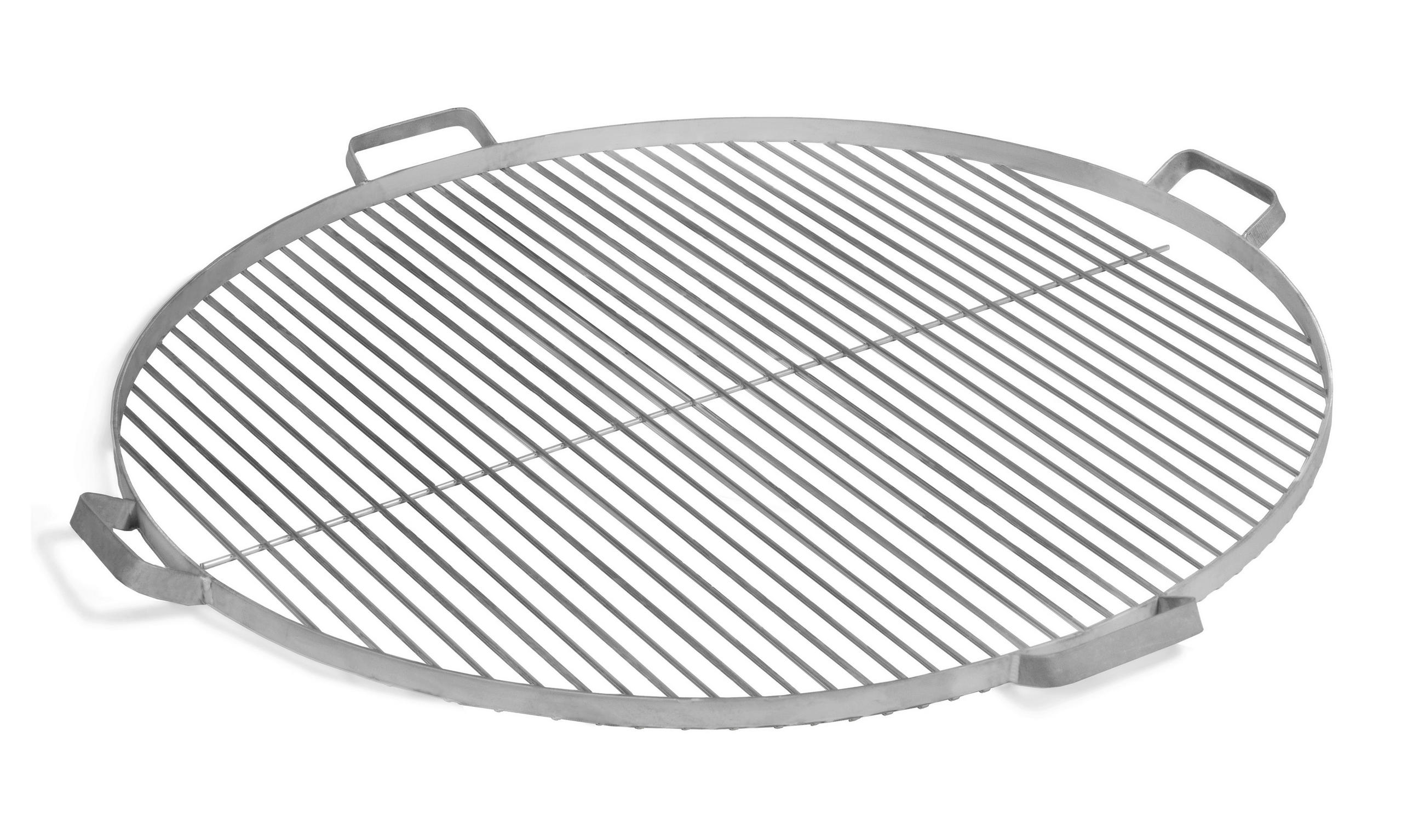 GRILLROST - Edelstahlfarben, Basics, Metall (80cm)