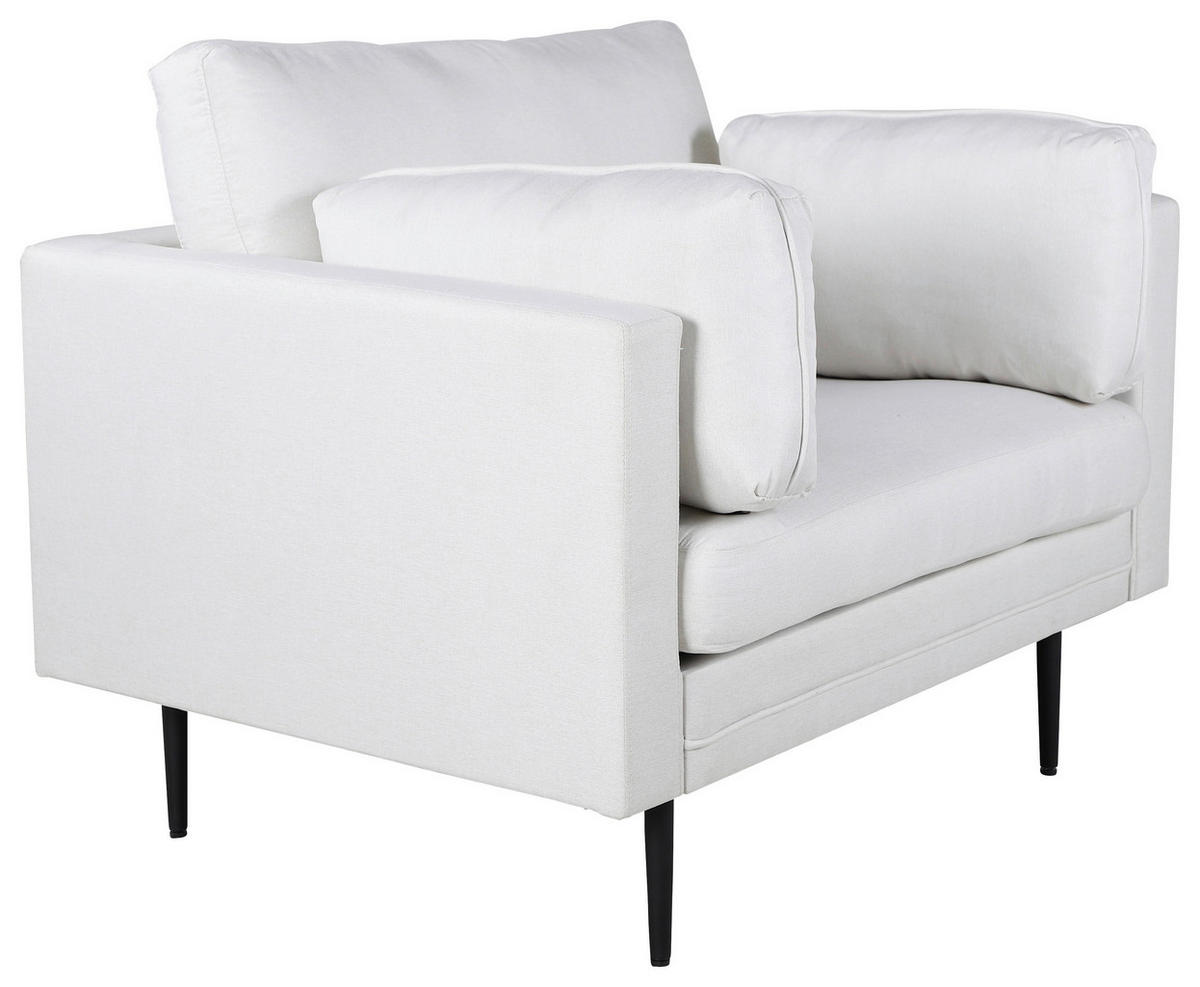SESSEL in Beige, Schwarz  - Beige/Schwarz, Design, Kunststoff/Textil (110/84/86cm) - Livetastic