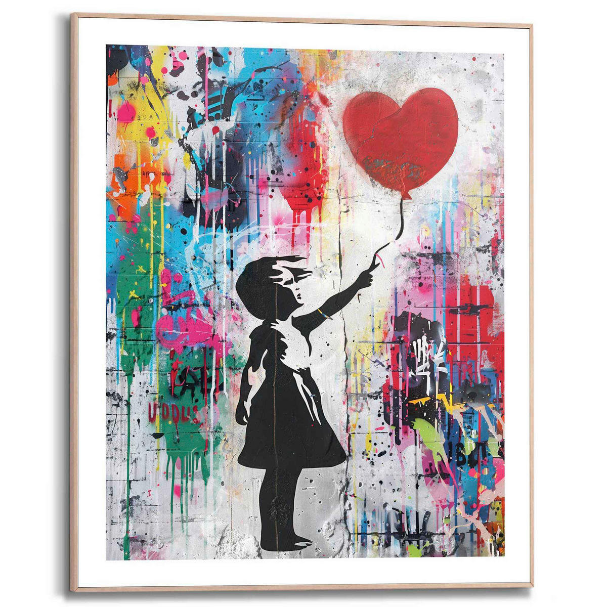 BILD 40/50 cm  - Multicolor, Trend, Holzwerkstoff (40/50cm) - Reinders!