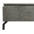 BOXSPRINGBETT 140/200 cm  in Grau  - Schwarz/Grau, Design, Textil/Metall (140/200cm) - Esposa