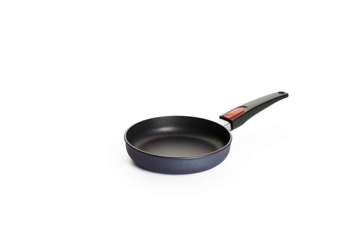 PÁNEV NA SMAŽENÍ  nepřilnavý povrch PTFE  20 cm  - antracitová, Basics, kov (20cm) - WOLL