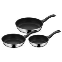 PFANNENSET Devil Edelstahl 3-teilig  - Trend, Metall - WMF