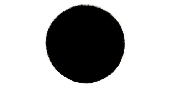 SITZKISSEN   38 cm  - Schwarz, Trend, Textil (38cm) - Ambia Home