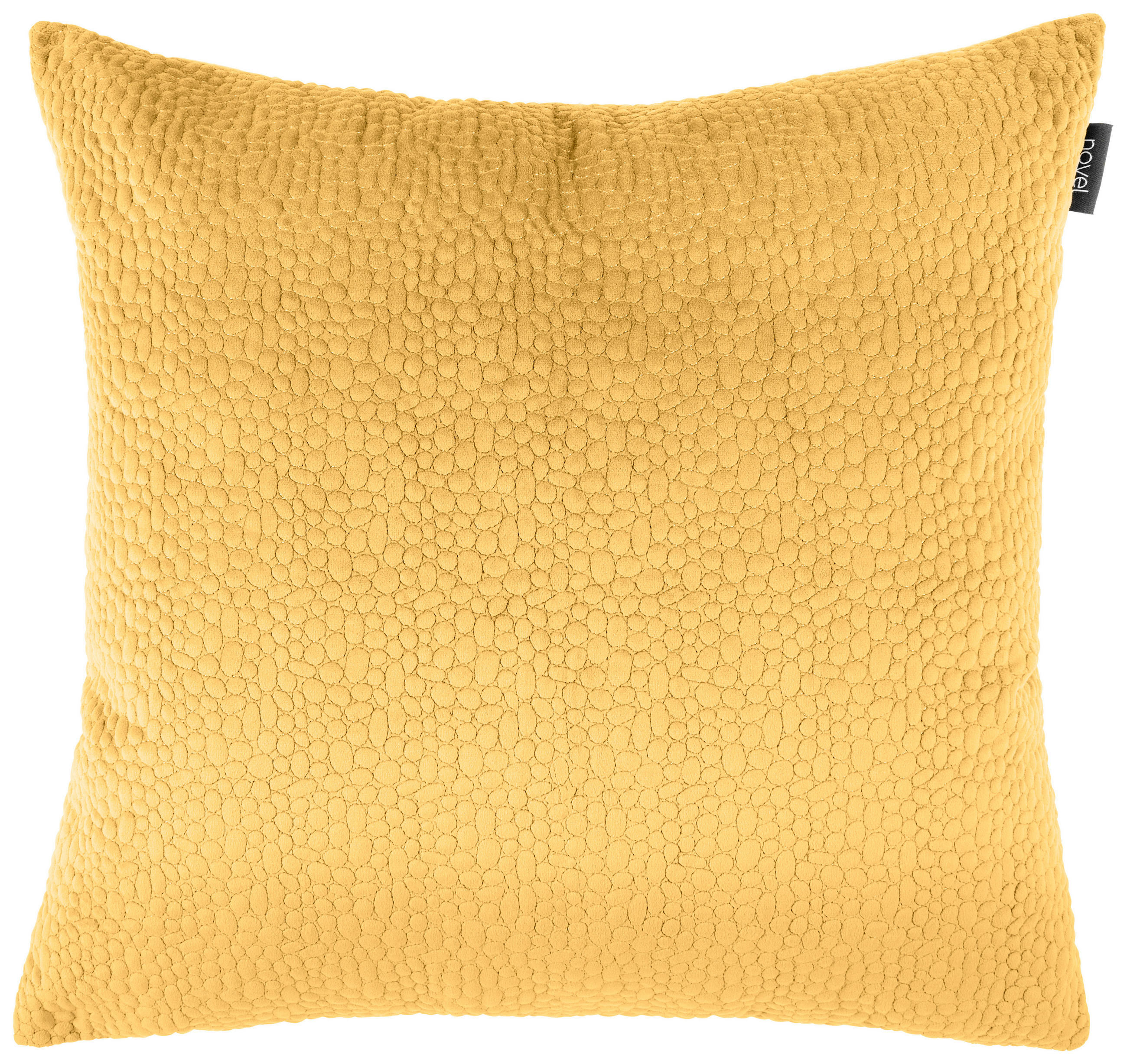 KISSENHÜLLE STIG 50/50 cm  - Goldfarben, Basics, Textil (50/50cm) - Novel