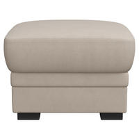 HOCKER Chenille Beige  - Beige/Schwarz, Basics, Kunststoff/Textil (68/45/68cm) - MID.YOU