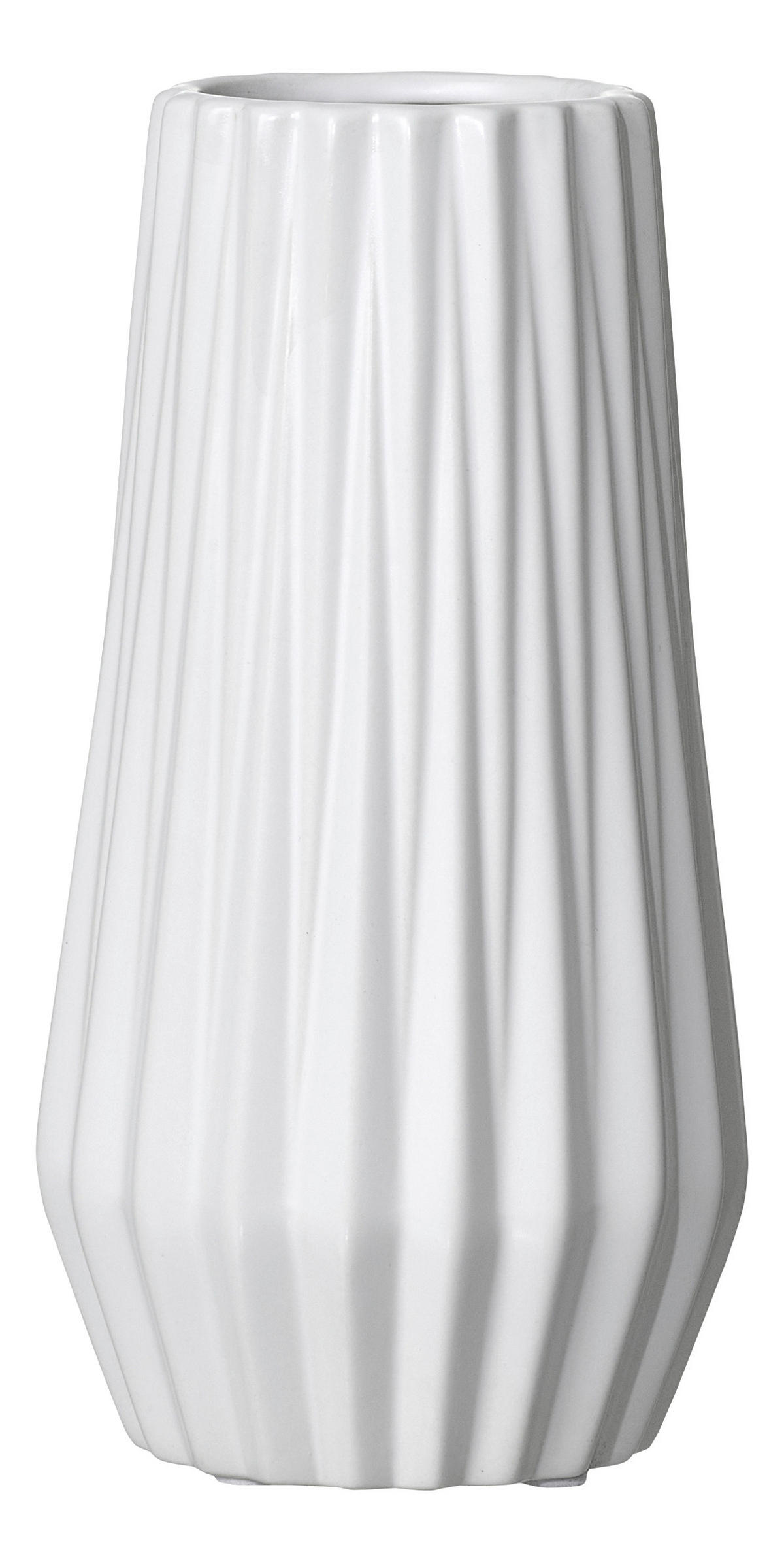 VASE Lagos 21 cm  - Weiß, KONVENTIONELL, Keramik (12/12/21cm) - Ritzenhoff Breker