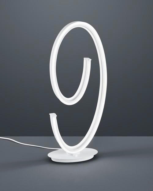 LED-TISCHLEUCHTE CINQUE 26/65/16 cm   - Weiß, Design, Kunststoff/Metall (26/65/16cm) - Cinque