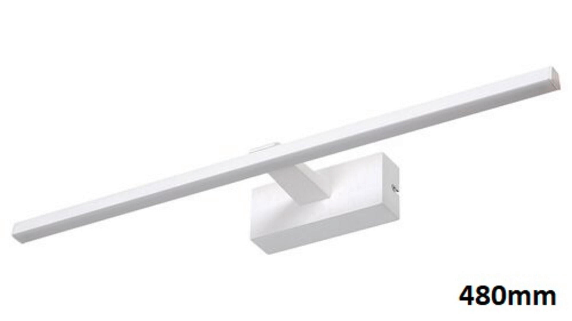 STENSKA LED-SVETILKA  Albina /450 lm/4000 K/230 V/ - bela, Basics, kovina/umetna masa (46/14cm)