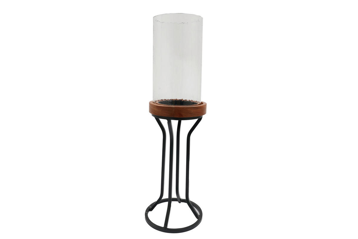 GYERTYATARTÓ - Design, Üveg/fém
