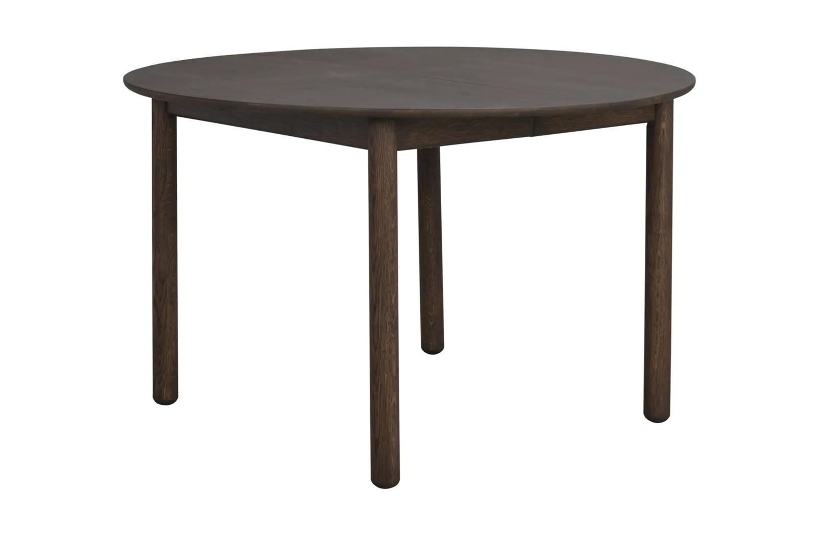 MATBORD brun rund  utdragbar, finns i olika storlekar, finns i olika trädekorer  - brun, Klassisk, trä (120/120/75cm) - Rowico