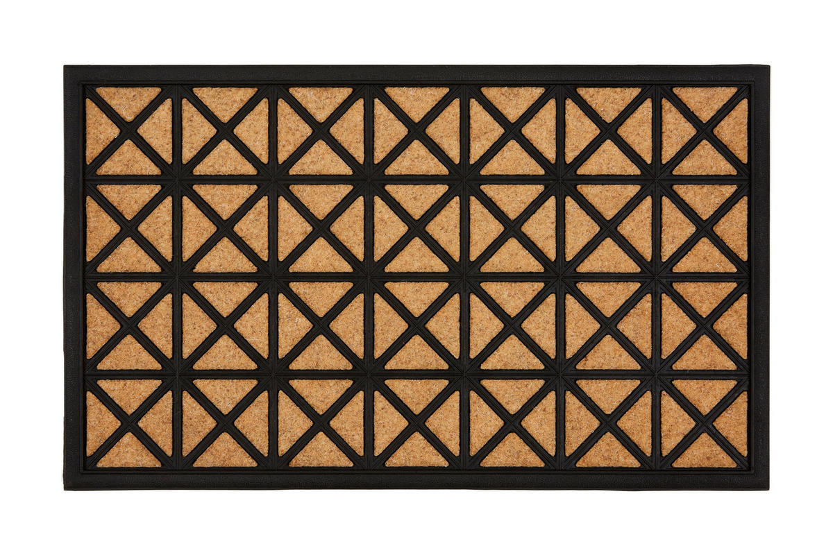 FUßMATTE  45/75 cm  Naturfarben  - Naturfarben, Design, Kunststoff/Textil (45/75cm) - Esposa