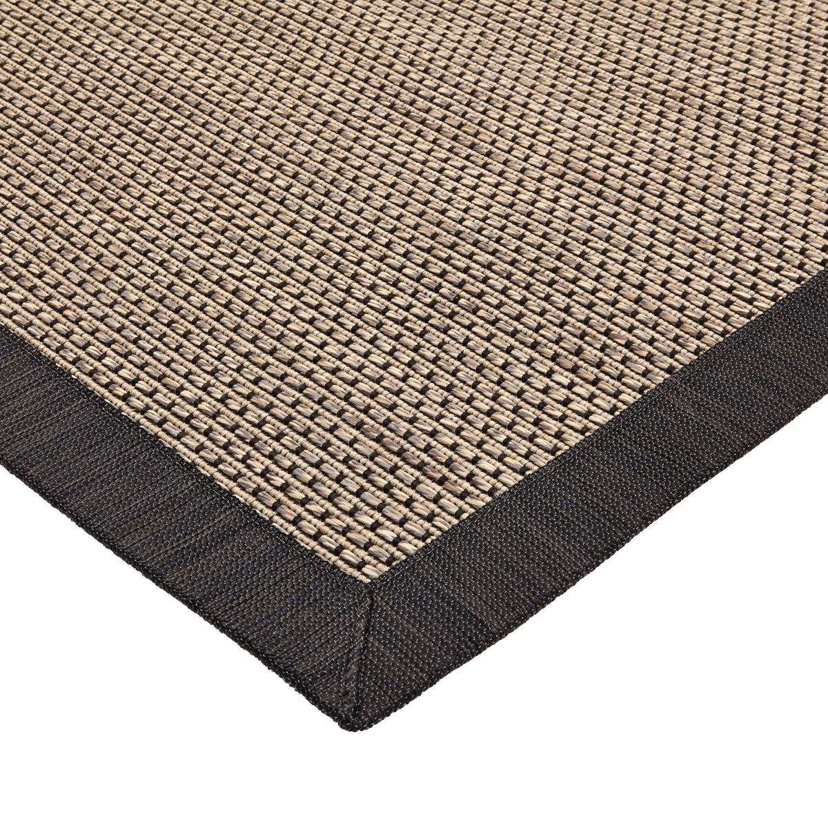 FLACHWEBETEPPICH 80/200 cm Theta  - Anthrazit, Konventionell, Kunststoff/Textil (80/200cm) - Linea Natura