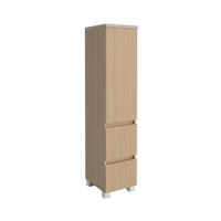 MIDISCHRANK 30/131/35 cm  - Sandfarben/Eichefarben, KONVENTIONELL, Holzwerkstoff/Kunststoff (30/131/35cm) - Xora