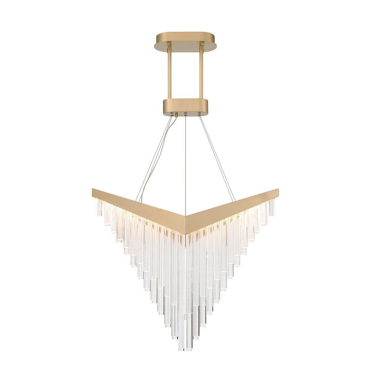 TAKKRONA Eurofase 40,5/119,4 cm  - guldfärgad, Klassisk, metall/plast (40,5/119,4cm) - Elstead Lighting