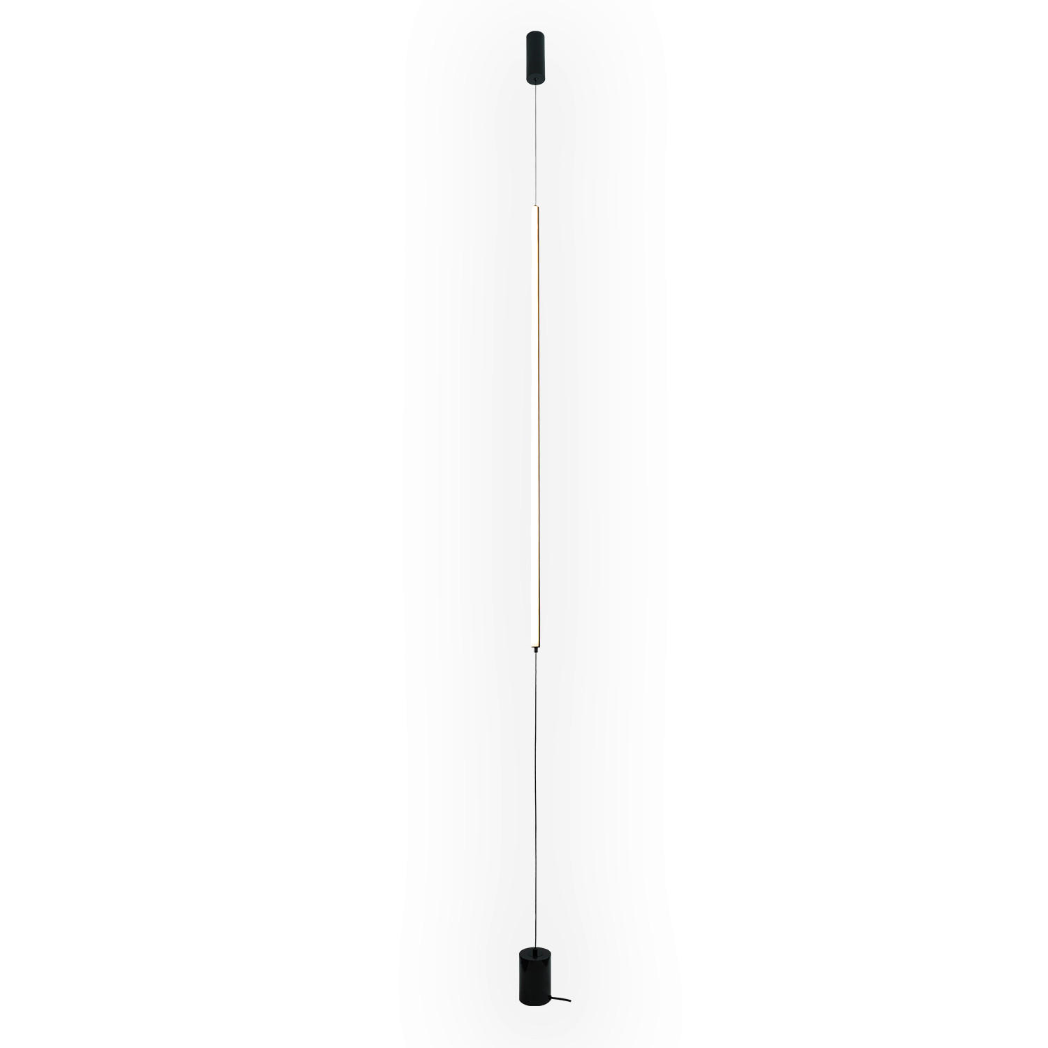 LED-HÄNGELEUCHTE 5085 SIRILLA 2/2/300 cm   - Schwarz Hochglanz, Design, Metall (2/2/300cm)