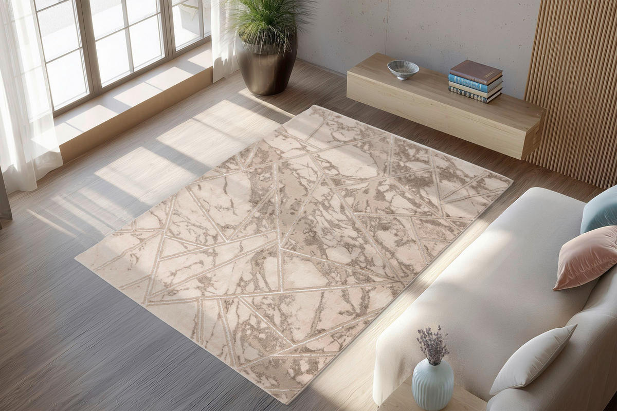 FLACHWEBETEPPICH 200/290 cm Beige  - Beige, Basics, Textil (200/290cm) - Kayoom