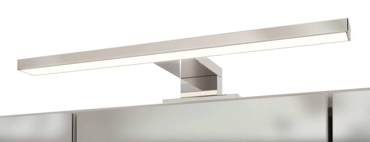 BADEZIMMER  in 120 cm  - Weiss/Eichefarben, Konventionell, Glas/Holzwerkstoff (120cm) - Held