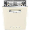 GESCHIRRSPÜLER STFABCR3  - Creme, Basics, Metall (59,8/81,8/58,4cm) - SMEG