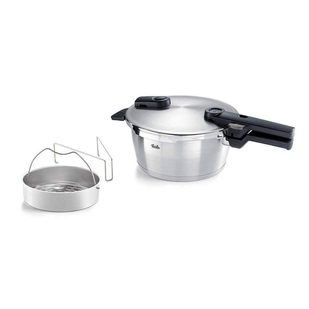 Fissler Schnellkochtopf Vitaquick® Premium satiniert Silber, Edelstahl