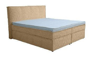 BOXSPRING KREVET 160/200 cm      - Moderno, drvni materijal/tekstil (160/200cm) - Hom`in