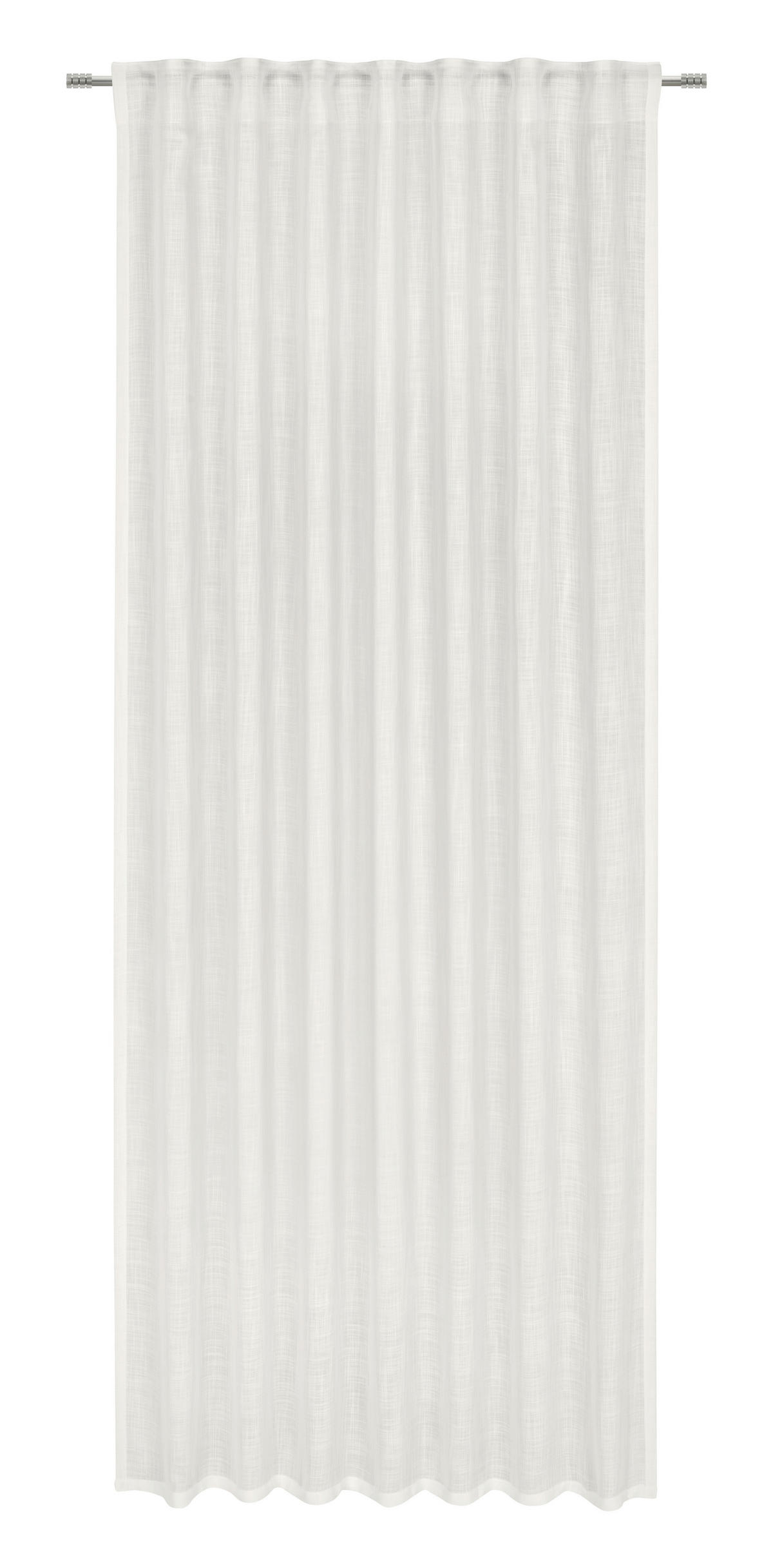 HOTOVÝ ZÁVĚS, poloprůhledné, 140/245 cm - slonovinová/šampaňská, Natur, textil (140/245cm) - Esposa