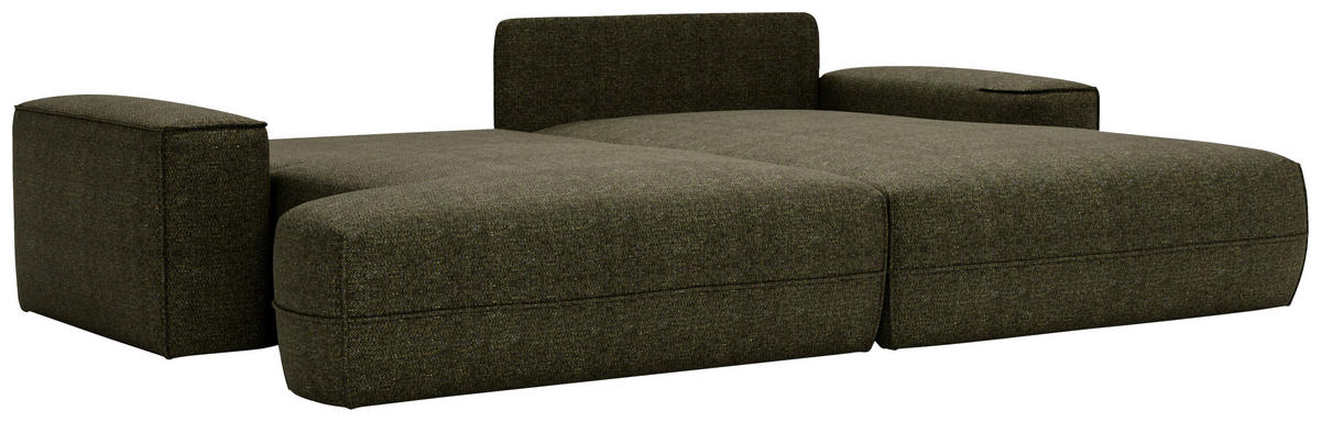 Freisteller von Livetastic ECKSOFA Grün Struktur.