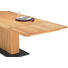 ESSTISCH Asteiche massiv Buchefarben, Schwarz - Buchefarben/Schwarz, Design, Holz/Stein (170/95/76cm) - CASSANDO