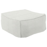 HOCKER in Textil Weiss  - Weiss, Design, Textil (86/38/86cm) - Lomoco