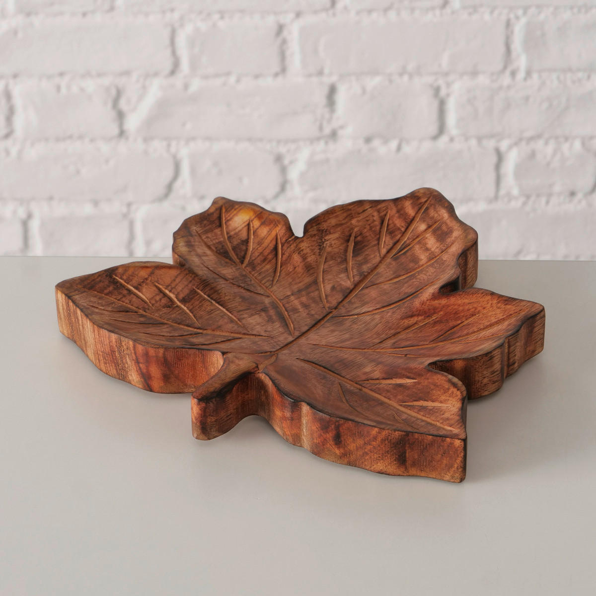 SCHALE   - Braun, LIFESTYLE, Holz (21,7/20,3/2,8cm)