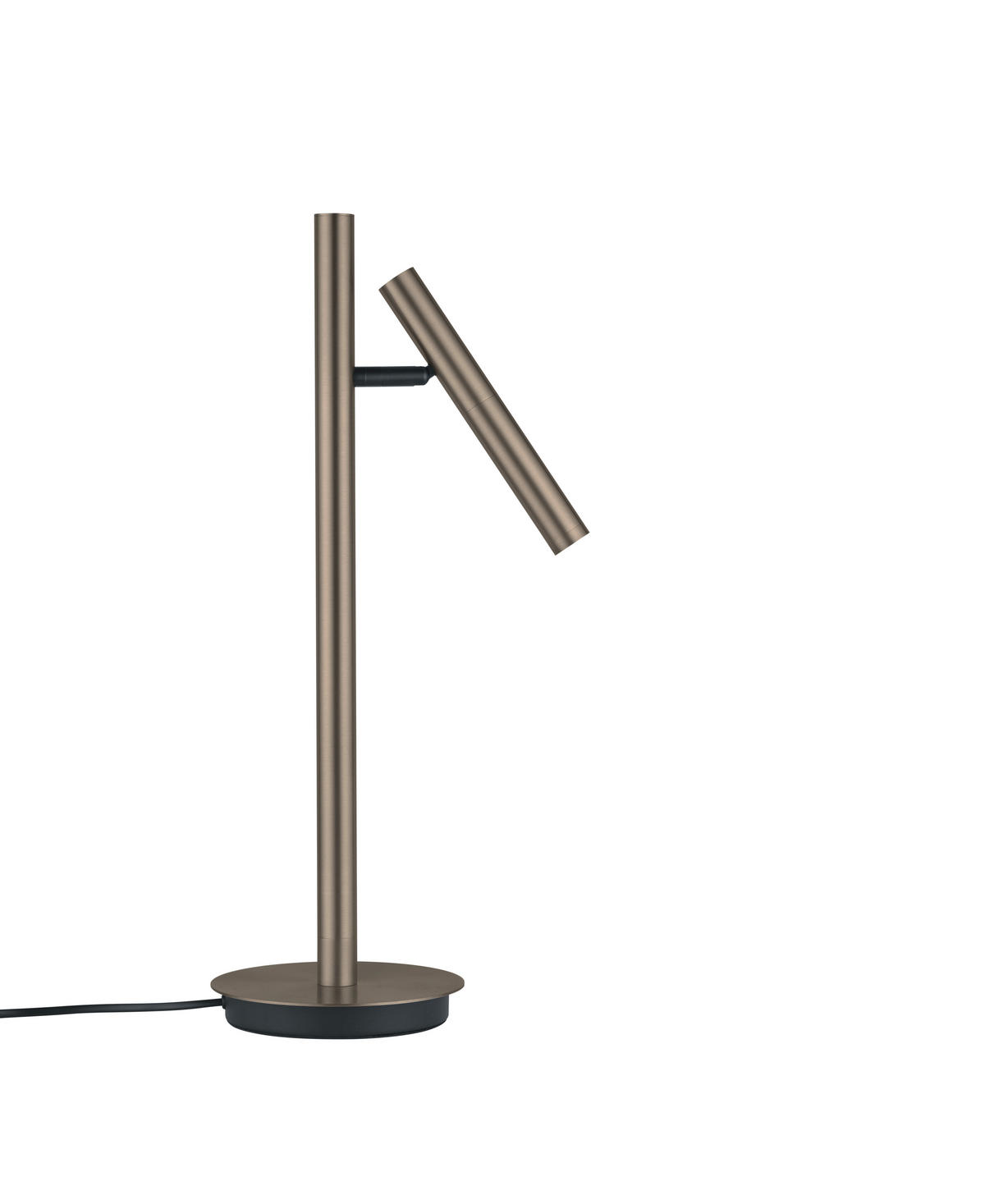 LED-TISCHLEUCHTE Arne 16/50,5 cm   - Bronzefarben, MODERN, Metall (16/50,5cm) - elements by BANKAMP