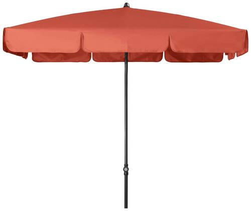 SONNENSCHIRM 185x120 cm Terracotta  - Anthrazit/Terracotta, Basics, Textil/Metall (185/120cm) - Doppler