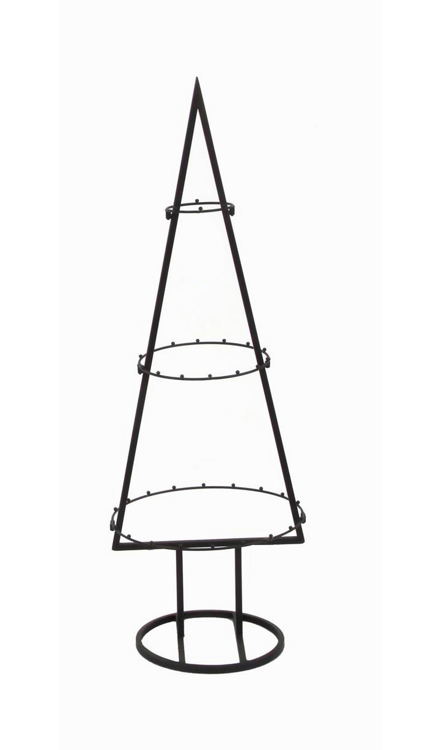 X-Mas Dekobaum Schwarz 31x90x30 cm