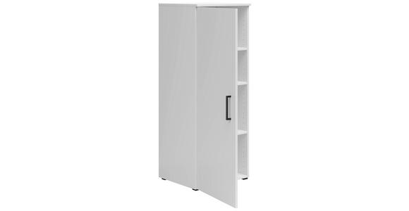 KOMMODE in 45/115/40 cm - Anthrazit/Schwarz, MODERN, Holzwerkstoff/Kunststoff (45/115/40cm) - Carryhome