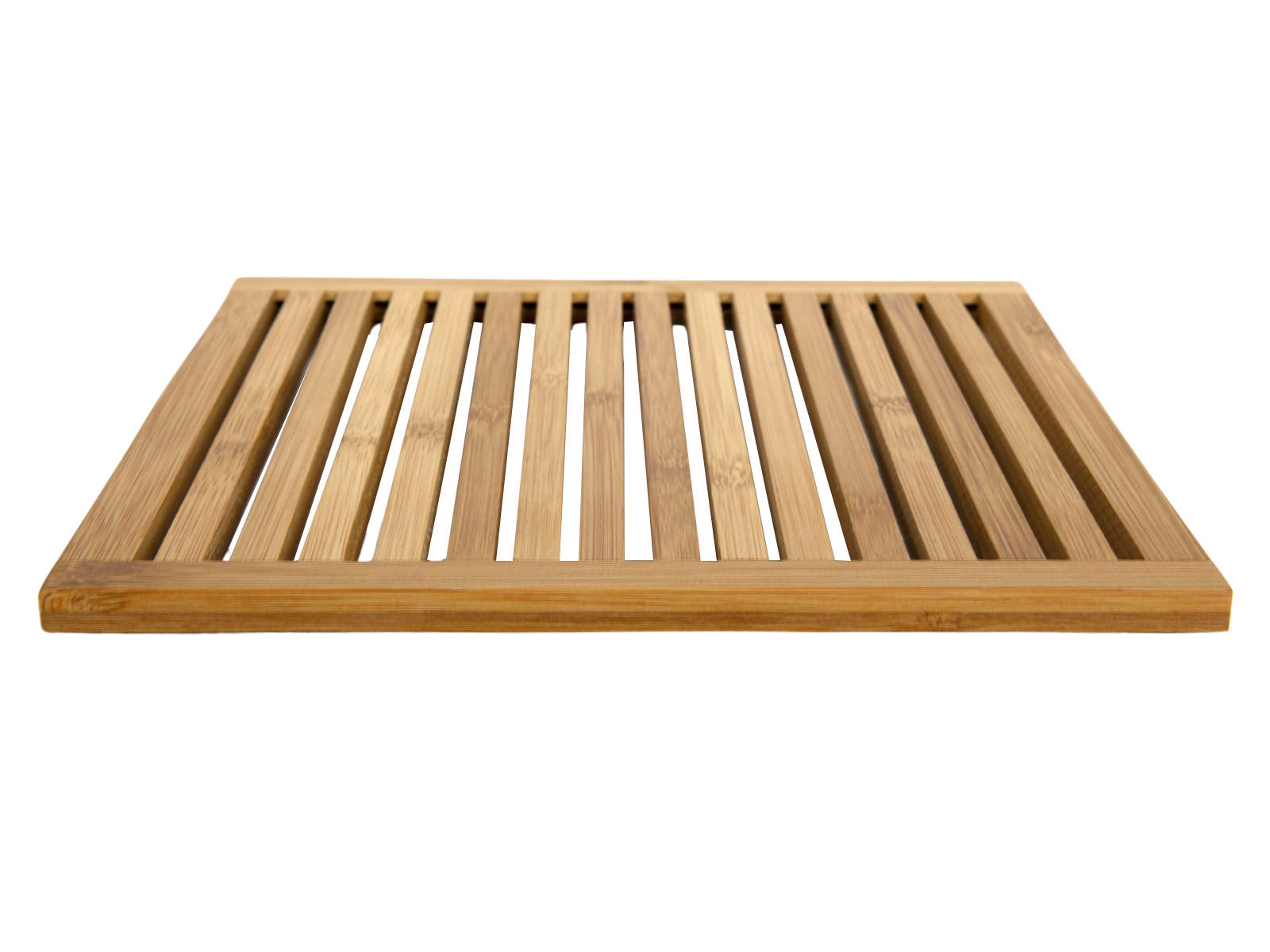 PODMETAČ ZA LONAC - boje jantara, Basics, drvo (20/20/0,8cm)