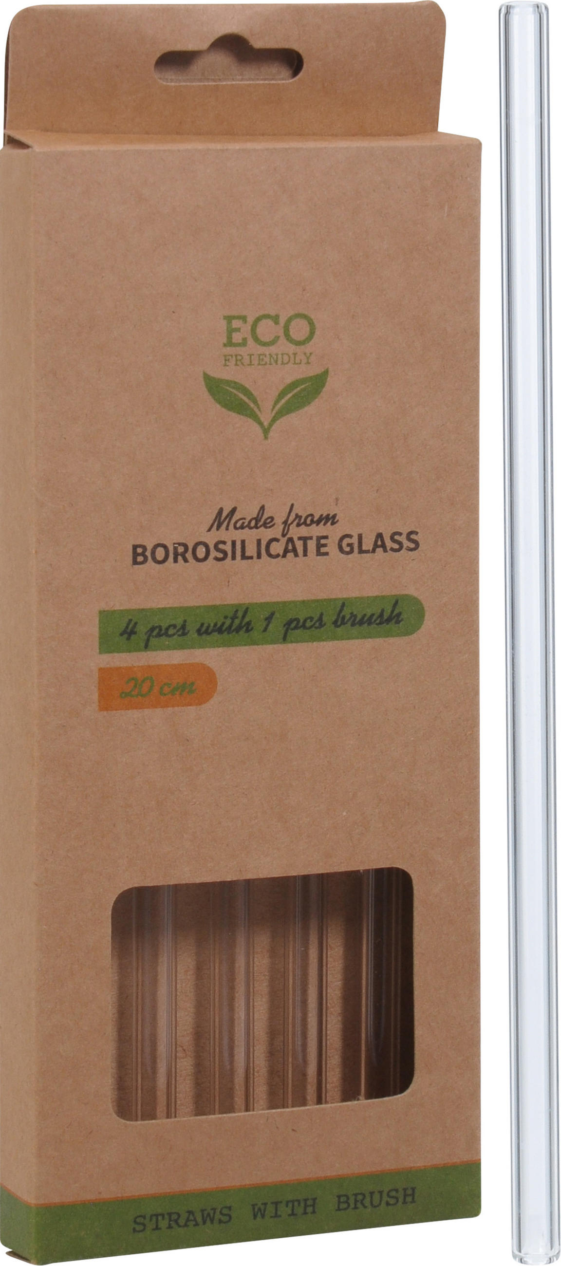 SUGRÖR - stålfärgad/transparent, Basics, metall/glas (0,7/20,2cm)