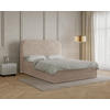BOXBETT 140/200 cm,  in Beige, Bettkasten, Topper,  - Beige/Schwarz, MODERN, Holz/Kunststoff (140/200cm) - MID.YOU