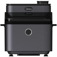 HEIßLUFTFRITTEUSE Airfryer MF-CY75C2 7 L  - Dunkelgrau, Basics, Kunststoff/Metall (32,0/31,5/31,2cm) - Midea