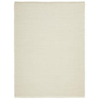 HANDWEBTEPPICH 130/190 cm Weiß  - Weiß, Natur, Textil (130/190cm) - Linea Natura