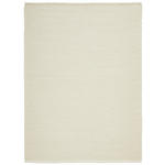 HANDWEBTEPPICH 130/190 cm Weiß  - Weiß, Natur, Textil (130/190cm) - Linea Natura