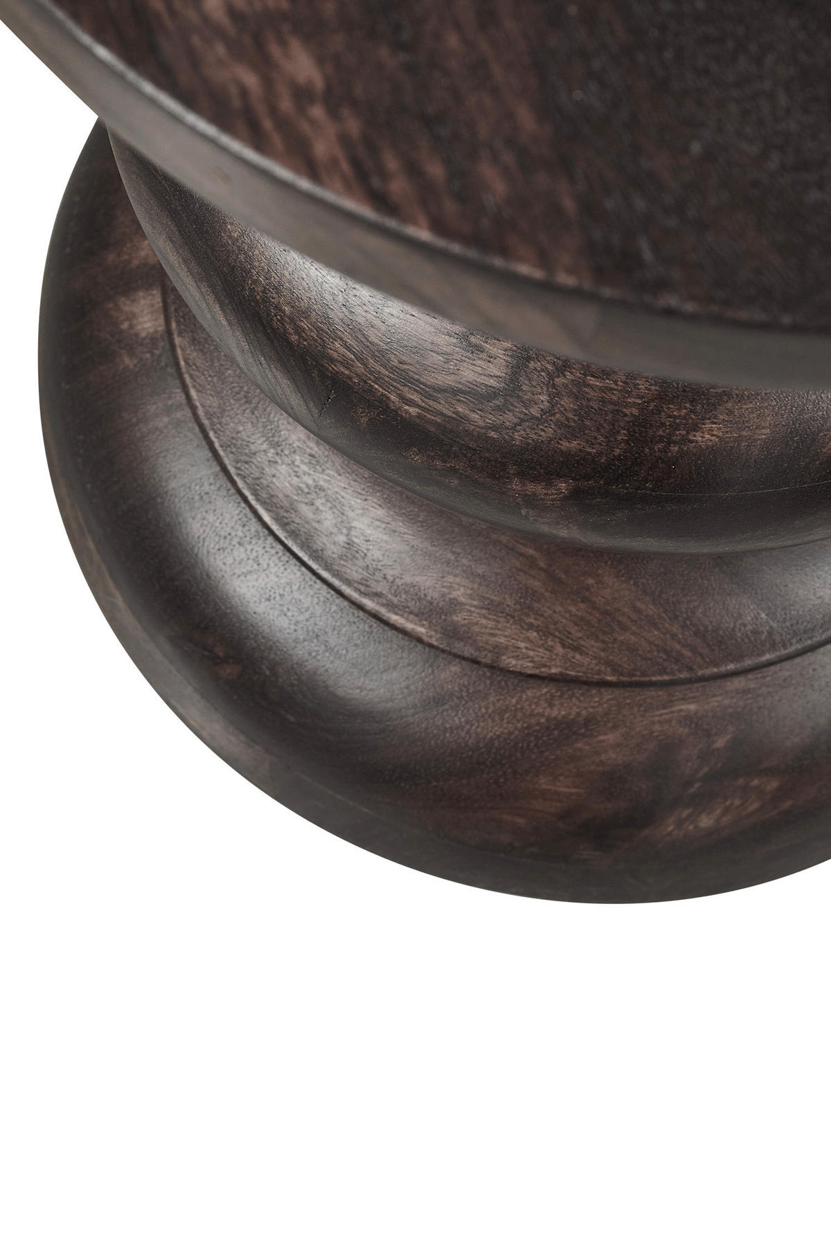 BEISTELLTISCH 30/30/42 cm Jonah Mangoholz Dunkelbraun rund  - Dunkelbraun, Design, Holz (30/30/42cm) - Livetastic