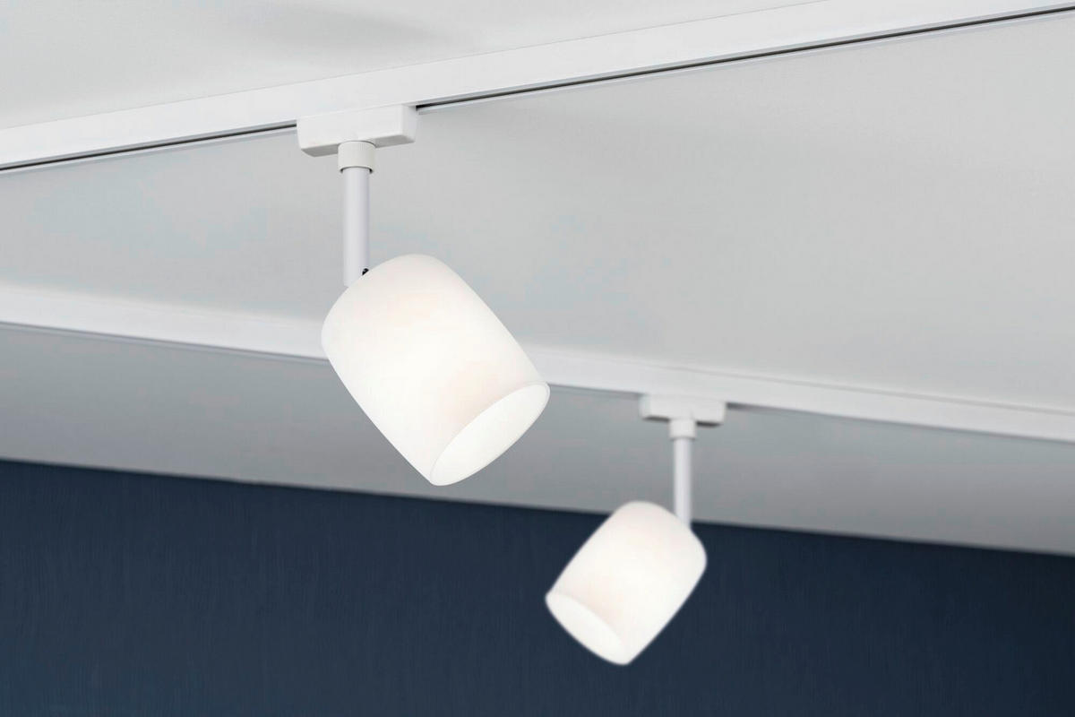 SCHIENENSYSTEM-STRAHLER - Basics (7.4/12.8cm) - Paulmann